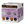 Load image into Gallery viewer, Waffle Cookies - Dark Chocolate - 5 Pieces