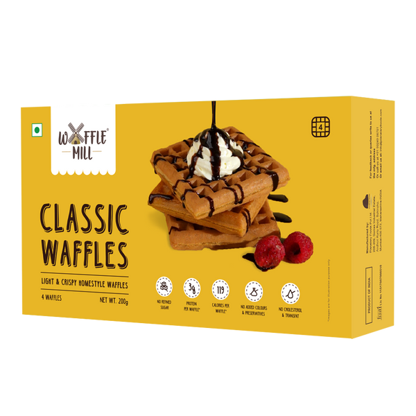 Frozen Waffles - Classic - 8 Pieces