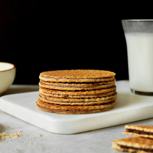 Waffle Cookies - Milk Chocolate - 5 Pieces