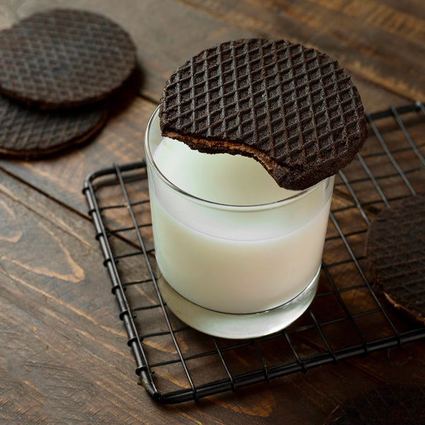 Waffle Cookies - Double Chocolate - 5 Pieces