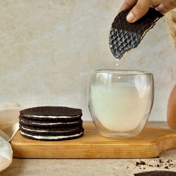 Waffle Cookies - Cookies & Cream - 5 Pieces