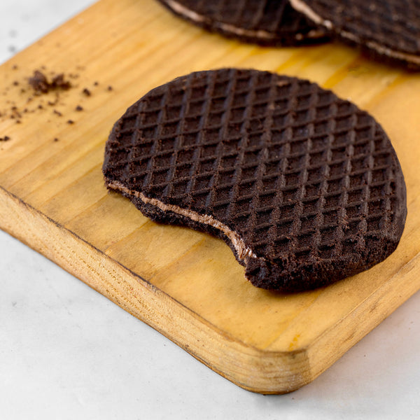 Waffle Cookies - Double Chocolate - 5 Pieces