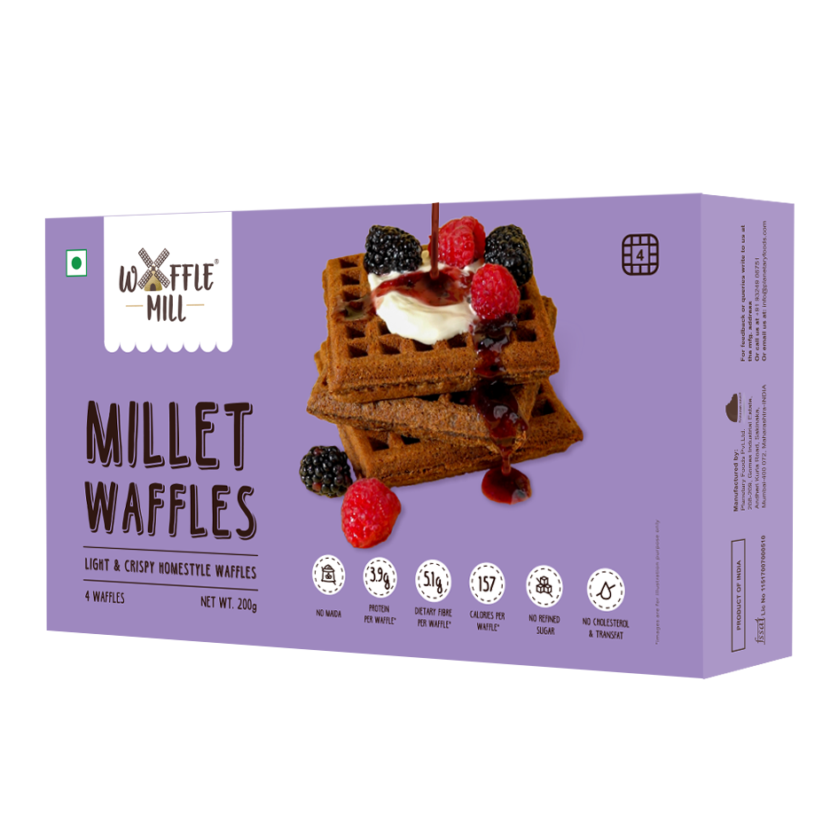 Frozen Waffles Millet Pieces – Waffle Mill